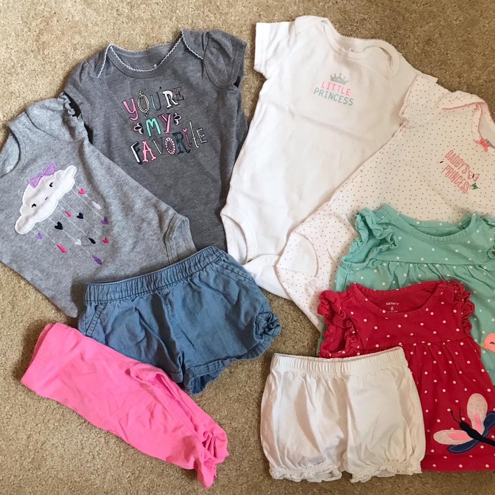 Baby Girl Summer Clothing  Lot